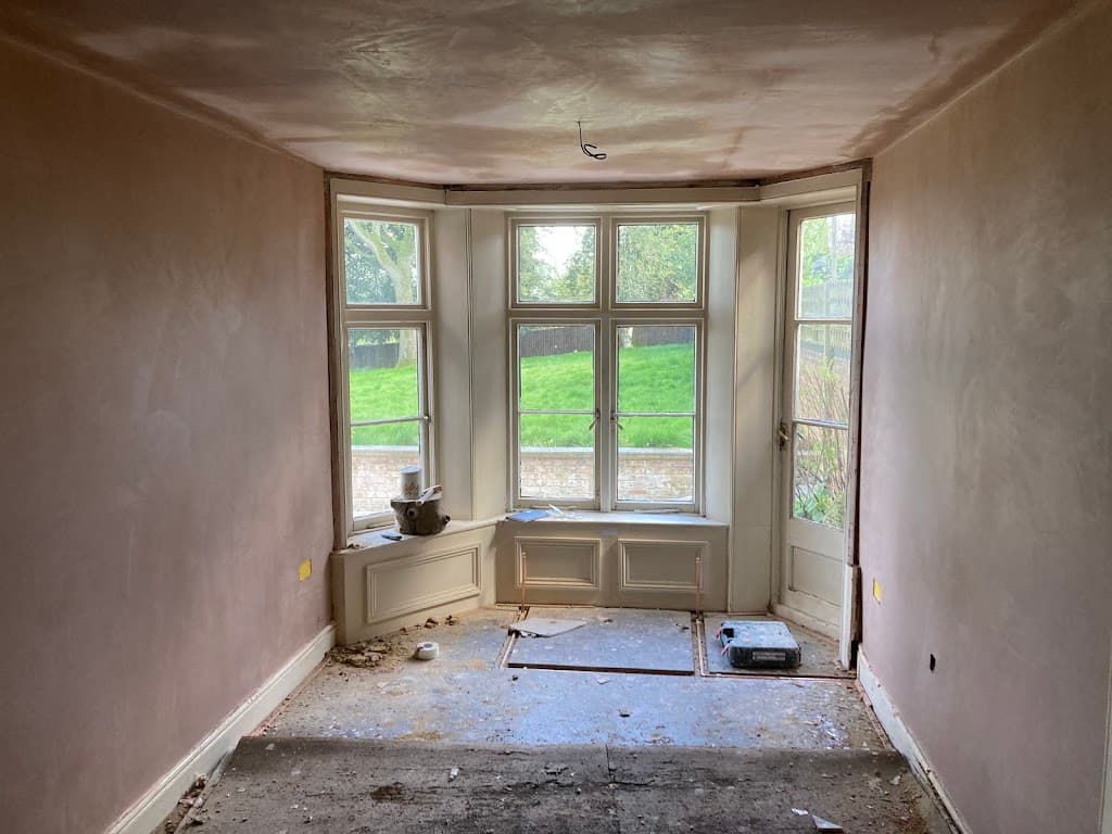 Apple plastering