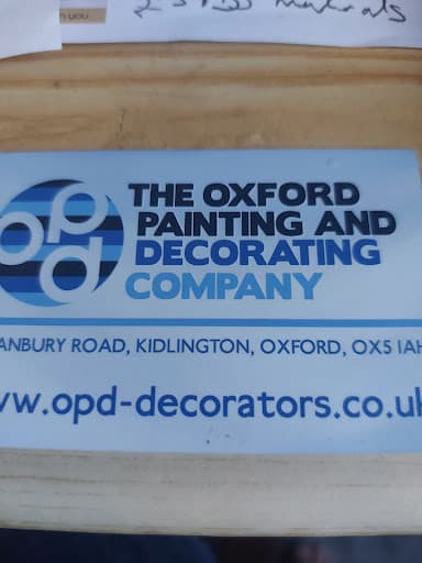 Oxford Painting & Decorating Company (OPD) — Customer photo