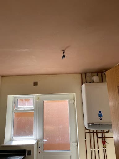 COMPLETELY PLASTERED — Customer photo