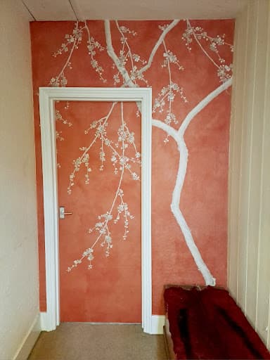 Feature Wall London, Professional Wallpaper Installation Specialist, Wallpaper Hanger — Customer photo