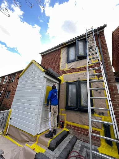 NuColour London Sprayers - Cladding & Warehouse Roof Painting — Customer photo
