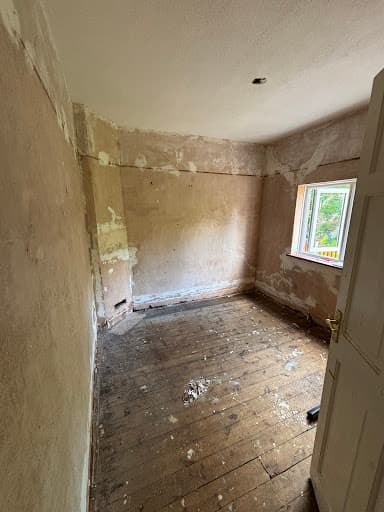 COMPLETELY PLASTERED — Customer photo
