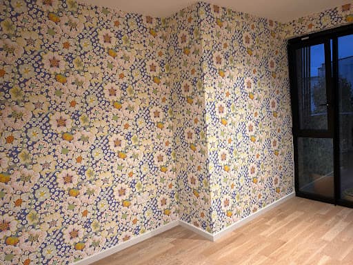 Feature Wall London, Professional Wallpaper Installation Specialist, Wallpaper Hanger — Customer photo
