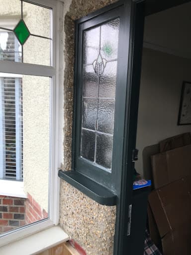 D M Plastering Covering The South — Customer photo