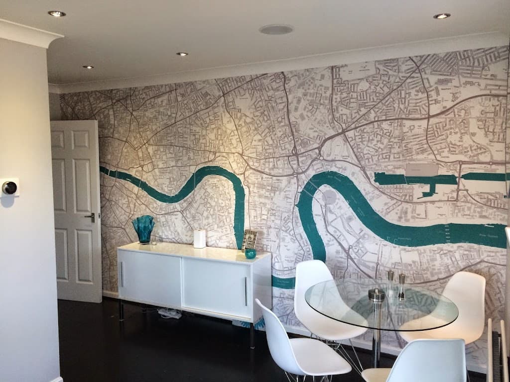 Wallpapered