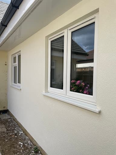 Dean Martins coloured K Rend Specialist and plasterering — Customer photo