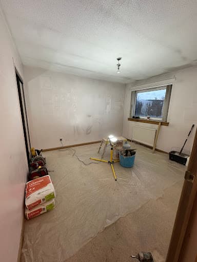 Elite finish plastering glasgow — Customer photo