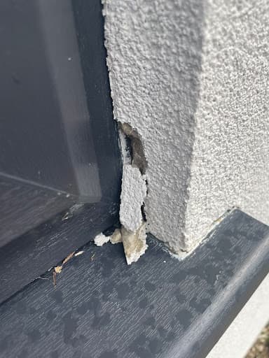 Dean Martins coloured K Rend Specialist and plasterering — Customer photo